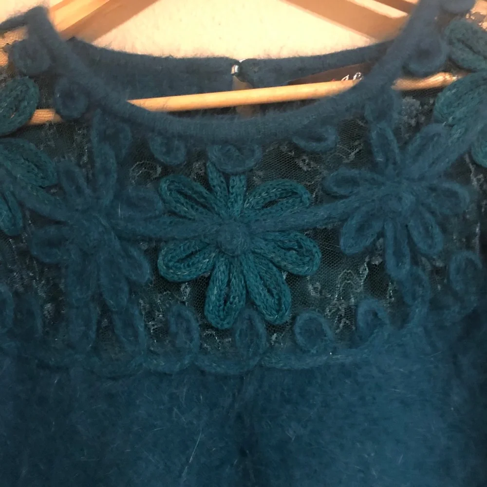 Vintage Connie A Lee‎ Angora Fuzzy Sweater